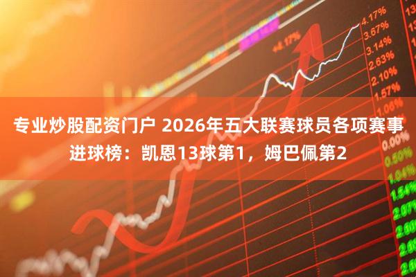 专业炒股配资门户 2026年五大联赛球员各项赛事进球榜：凯恩13球第1，姆巴佩第2